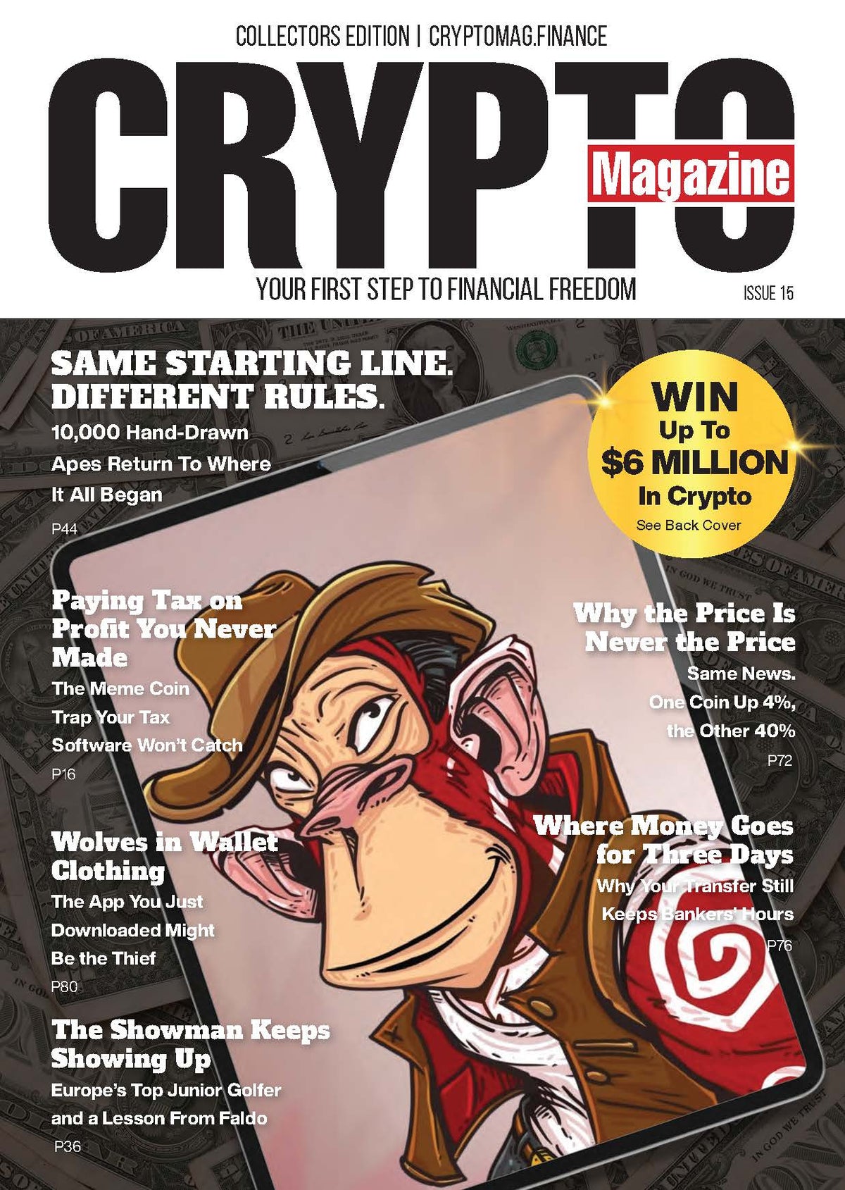 Crypto Magazine Print & Digital - One Year Subscription
