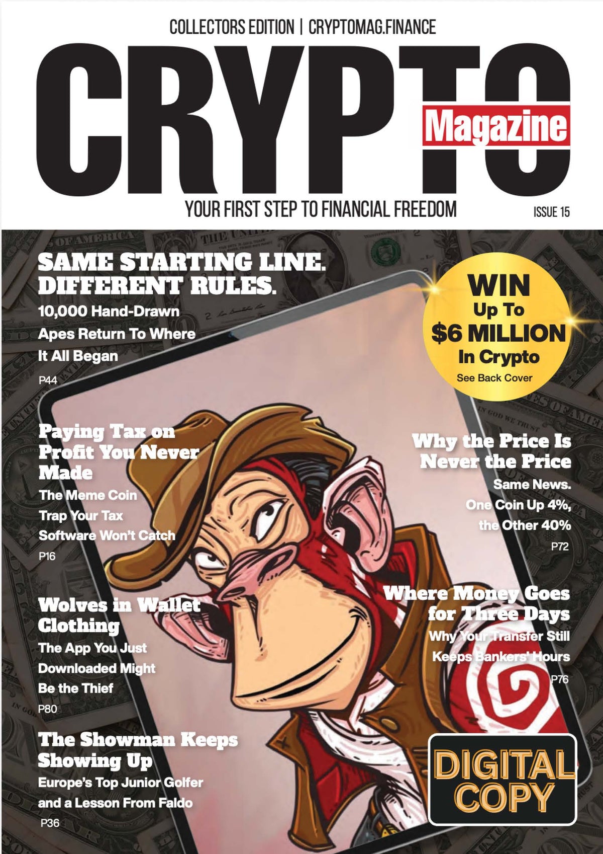 Crypto Magazine Digital - One Year Subscription